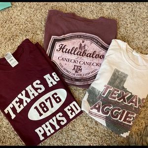 Texas A&M tshirt bundle